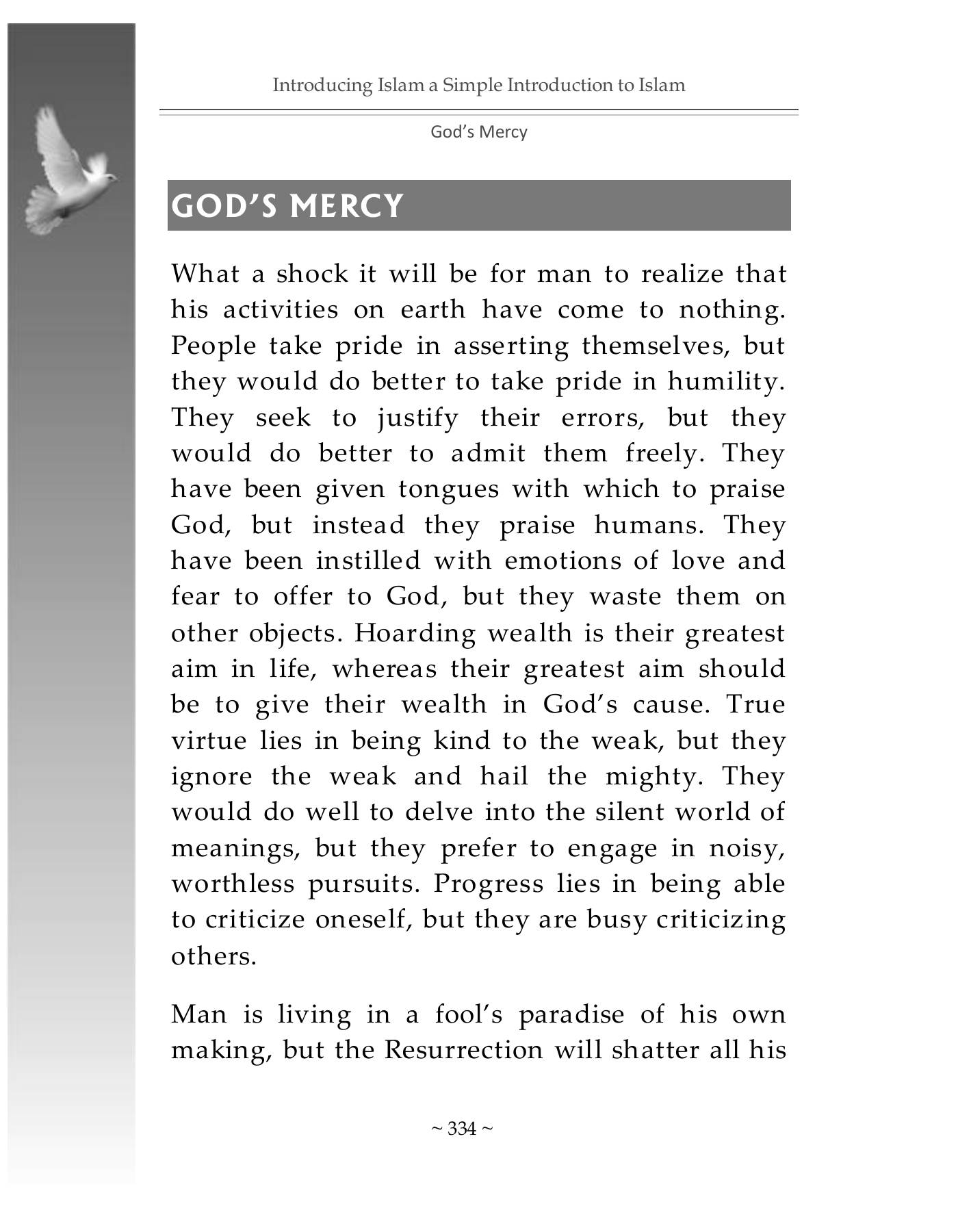 The printed page