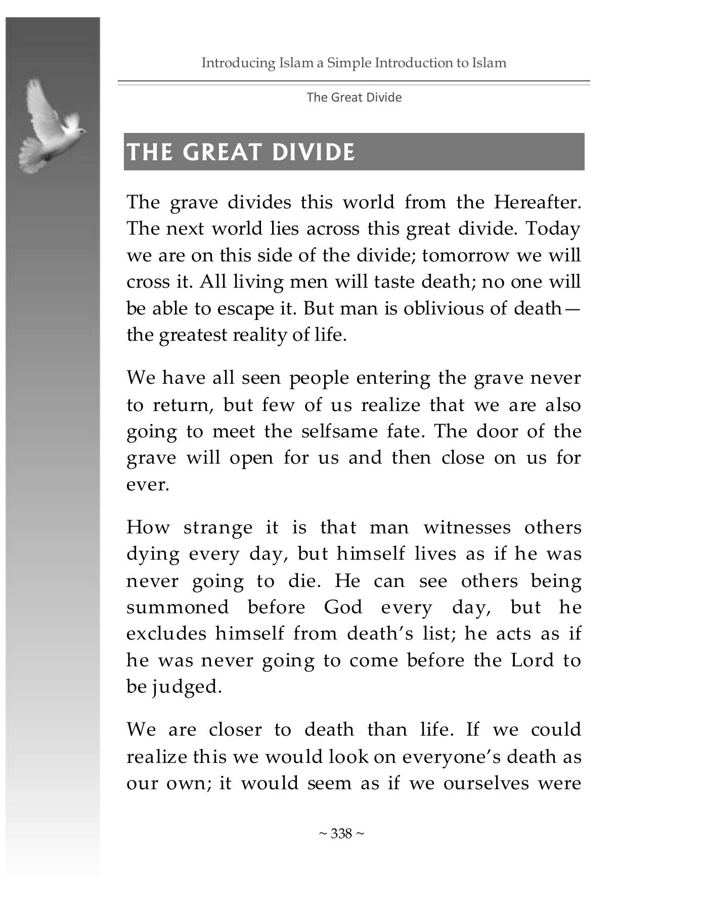 The printed page