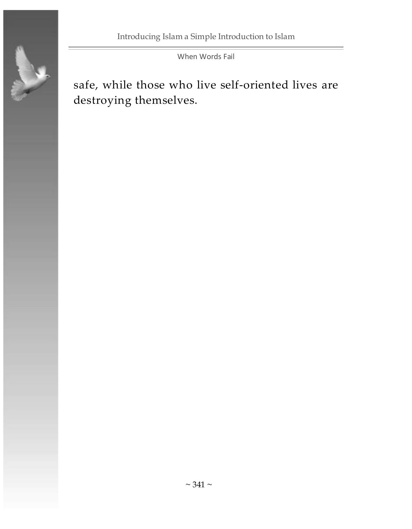 The printed page