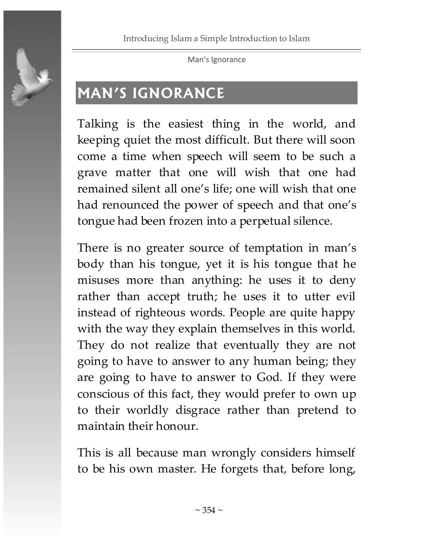 The printed page