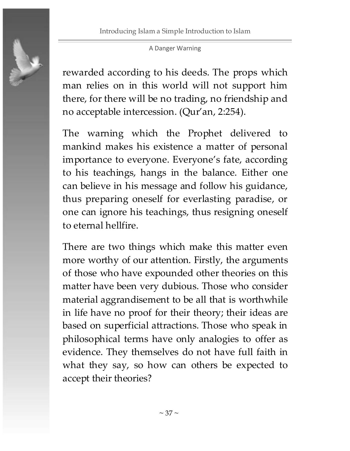 The printed page