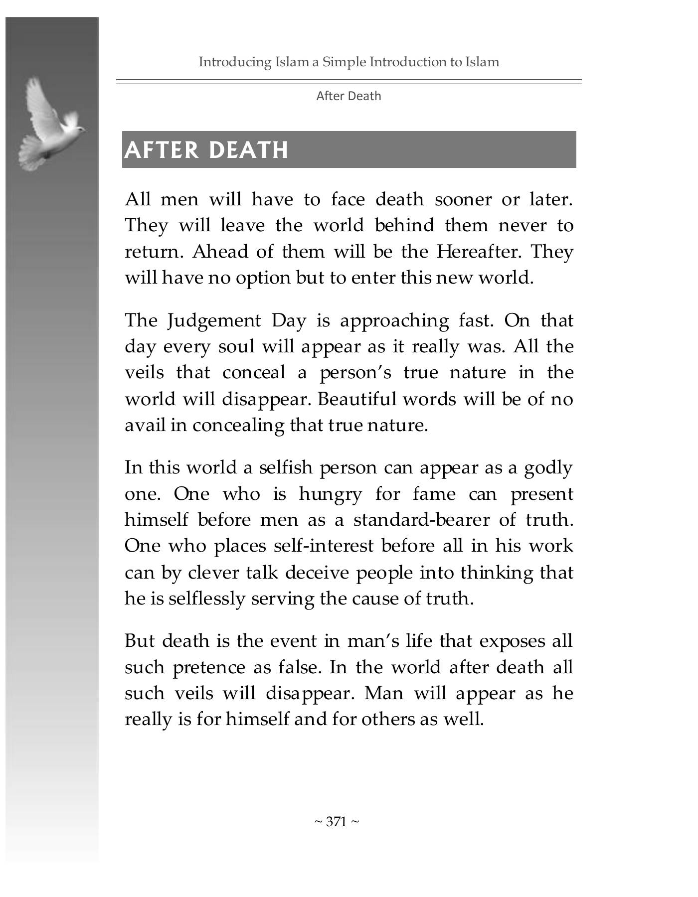 The printed page