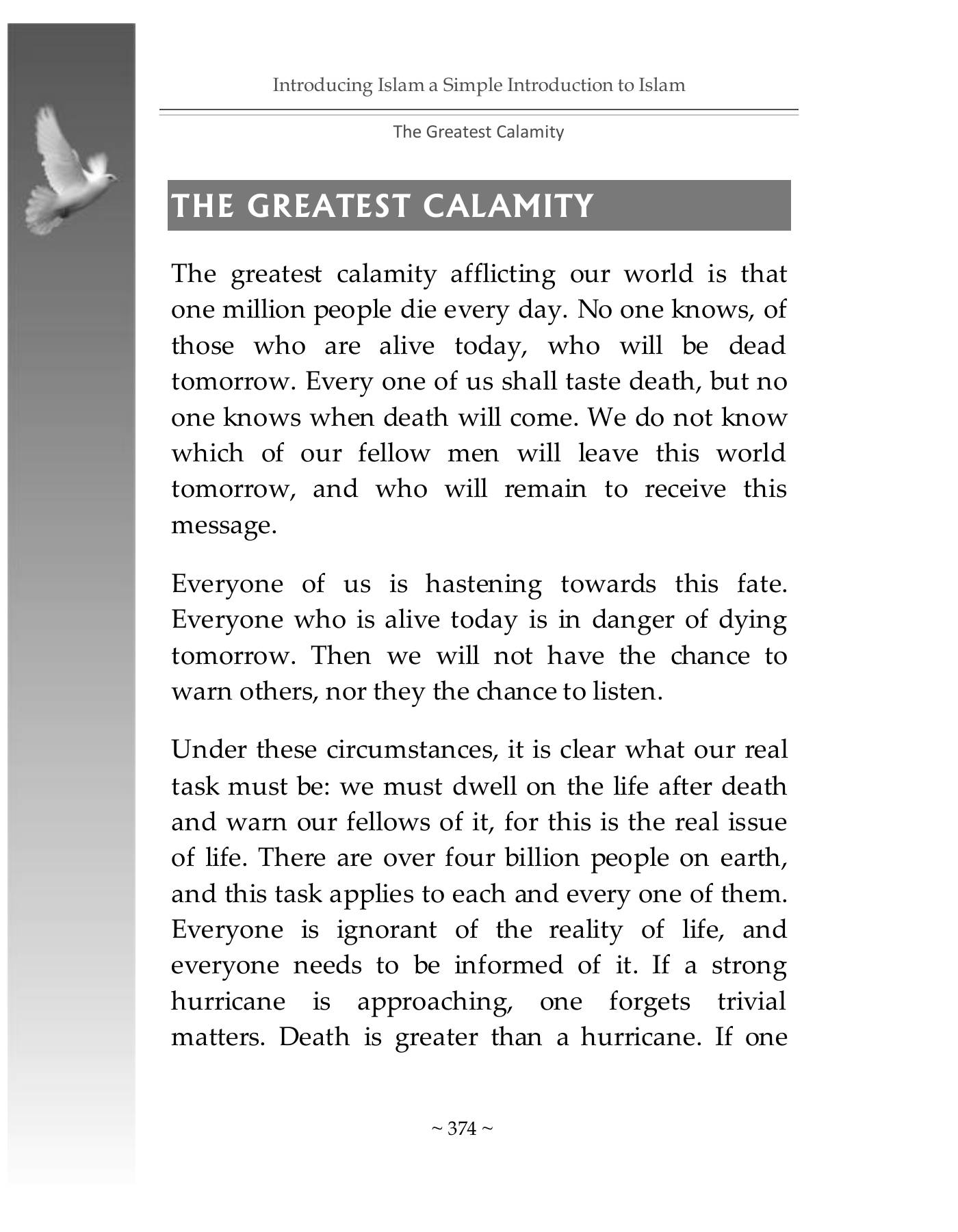 The printed page