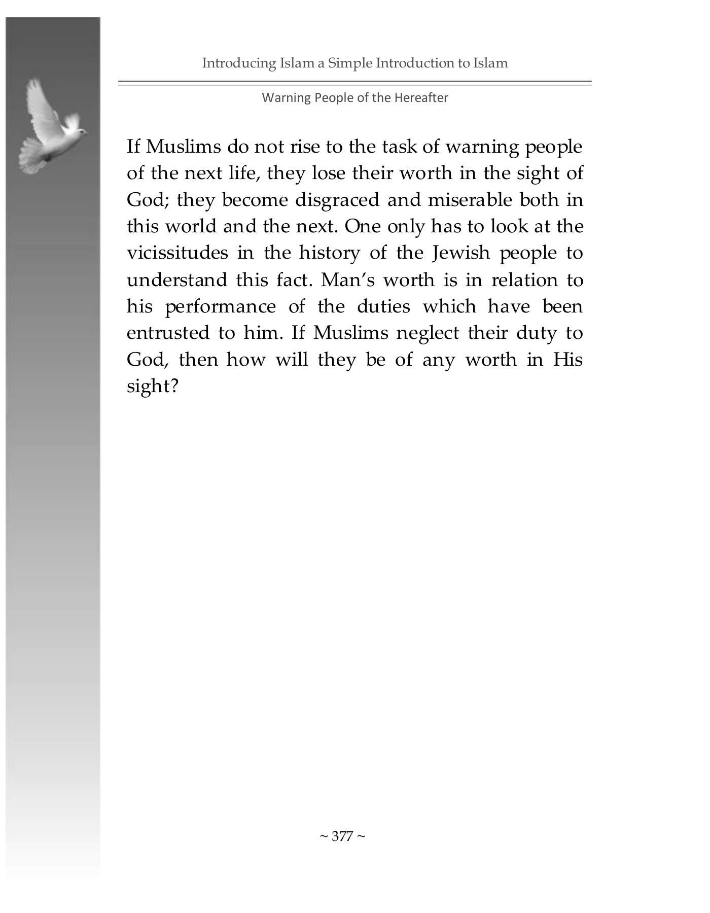The printed page