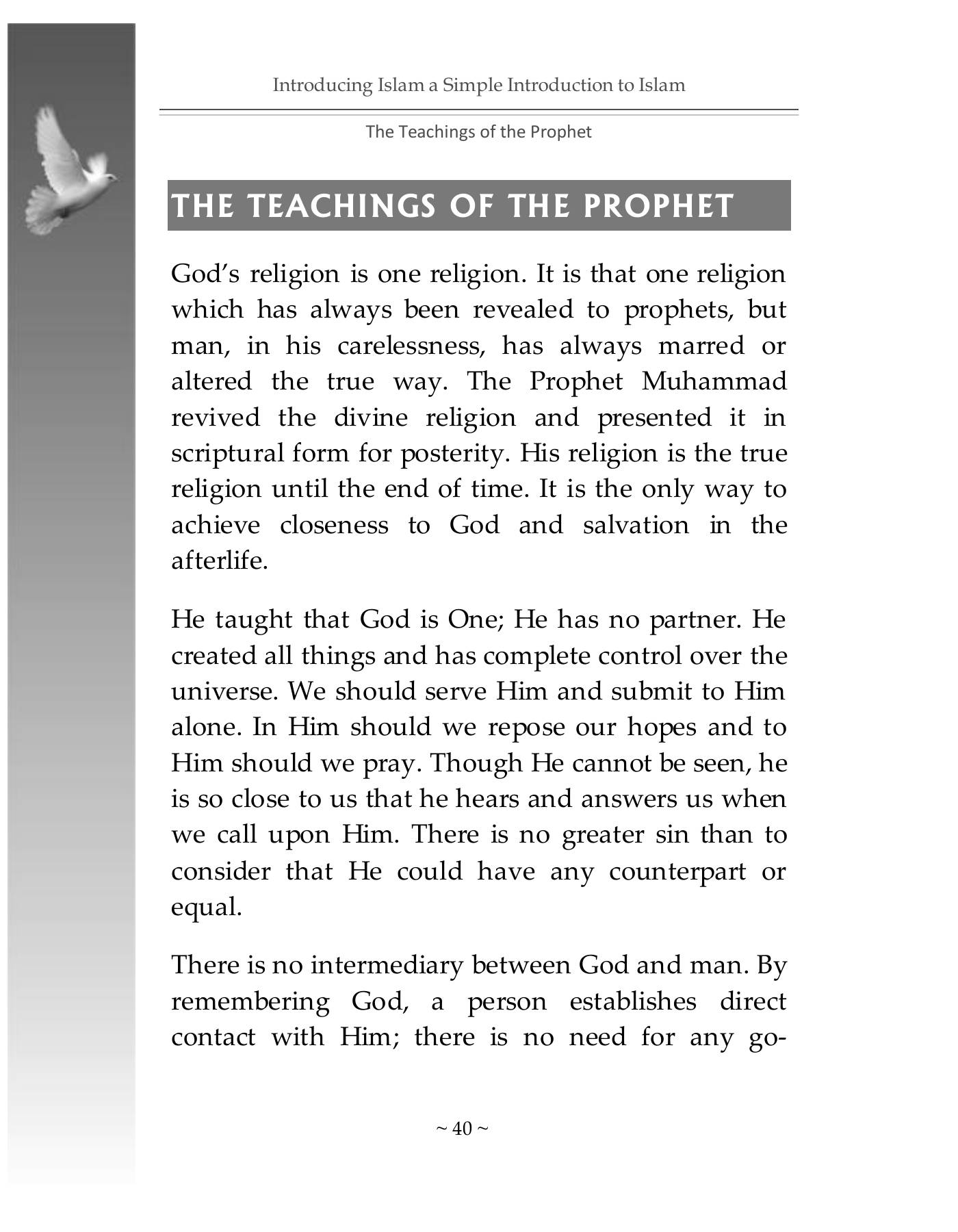 The printed page