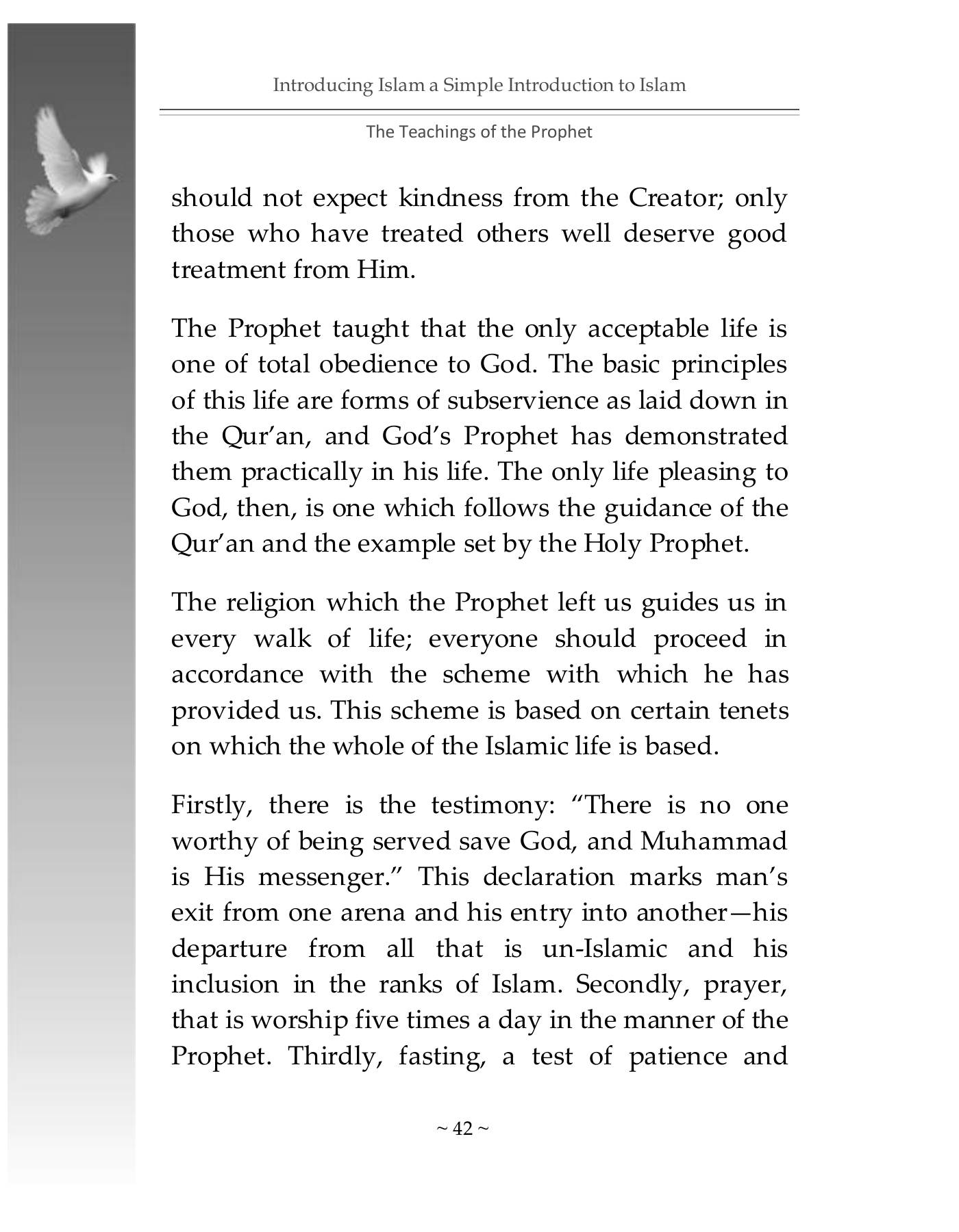 The printed page