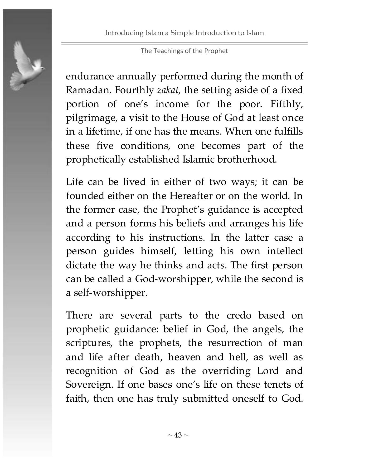 The printed page