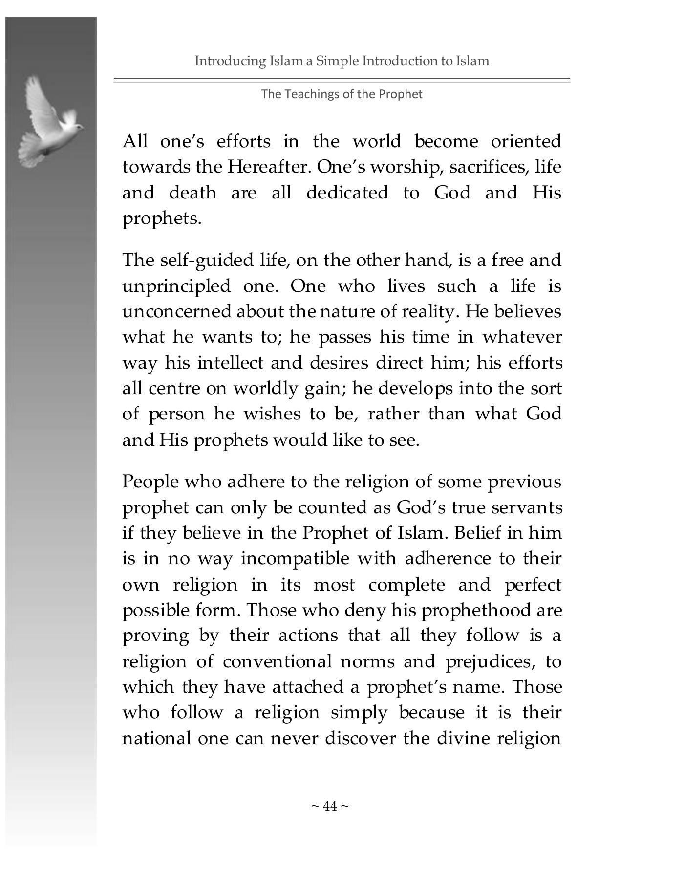 The printed page