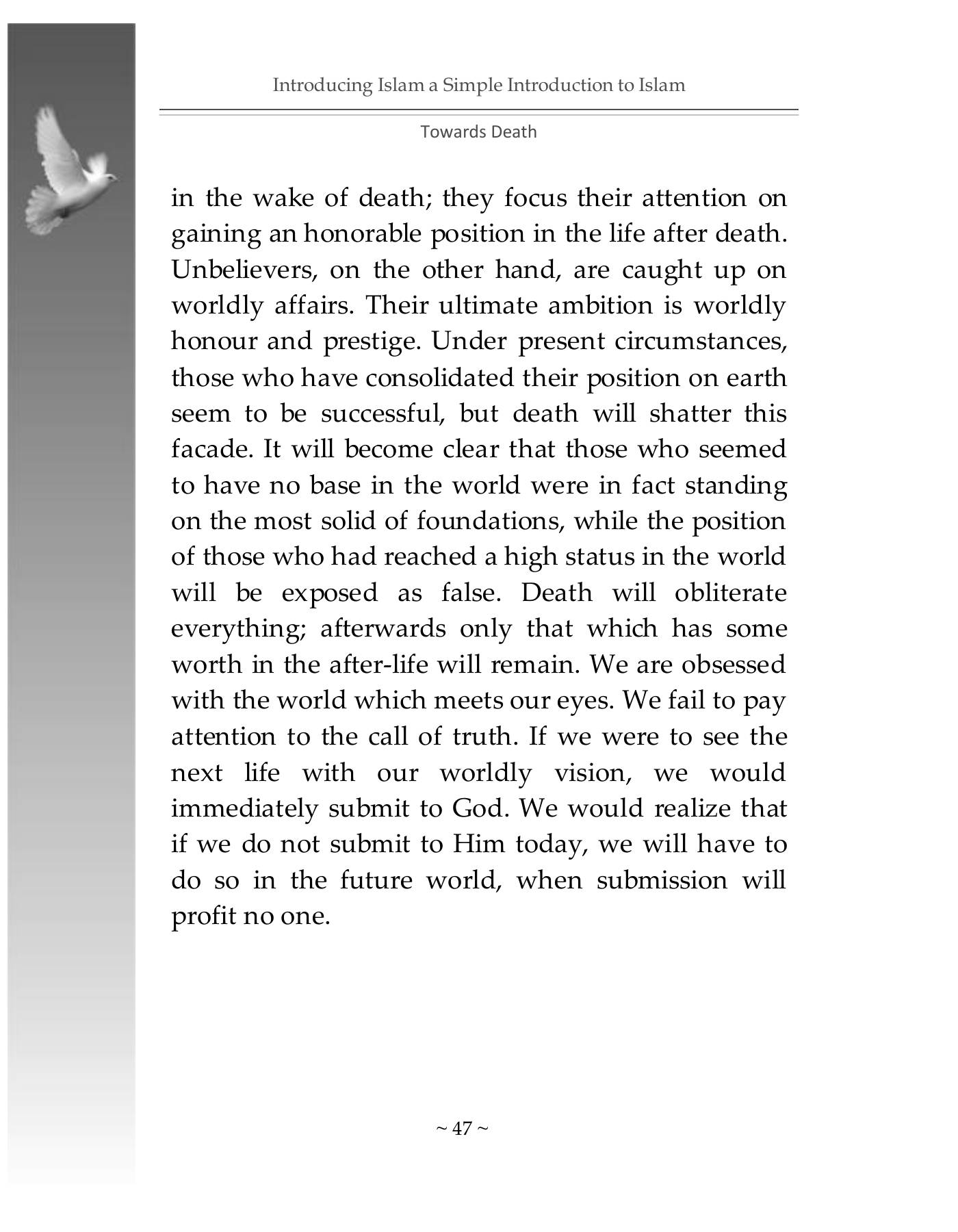 The printed page