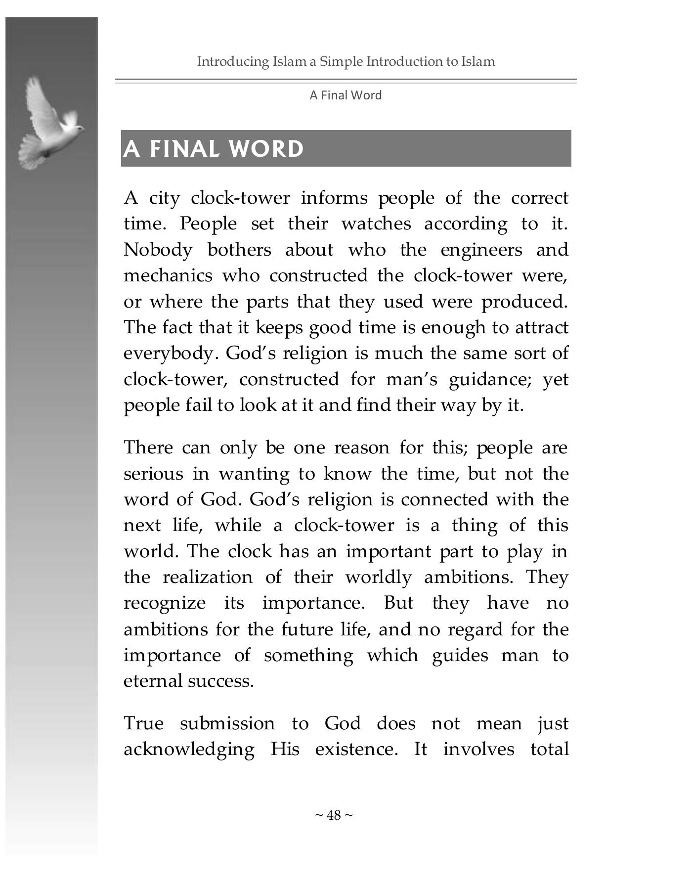 The printed page