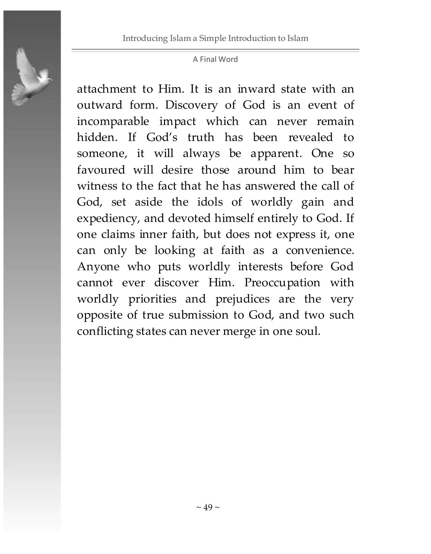 The printed page