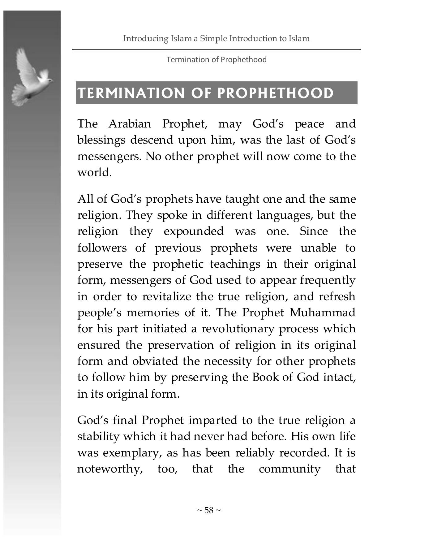 The printed page