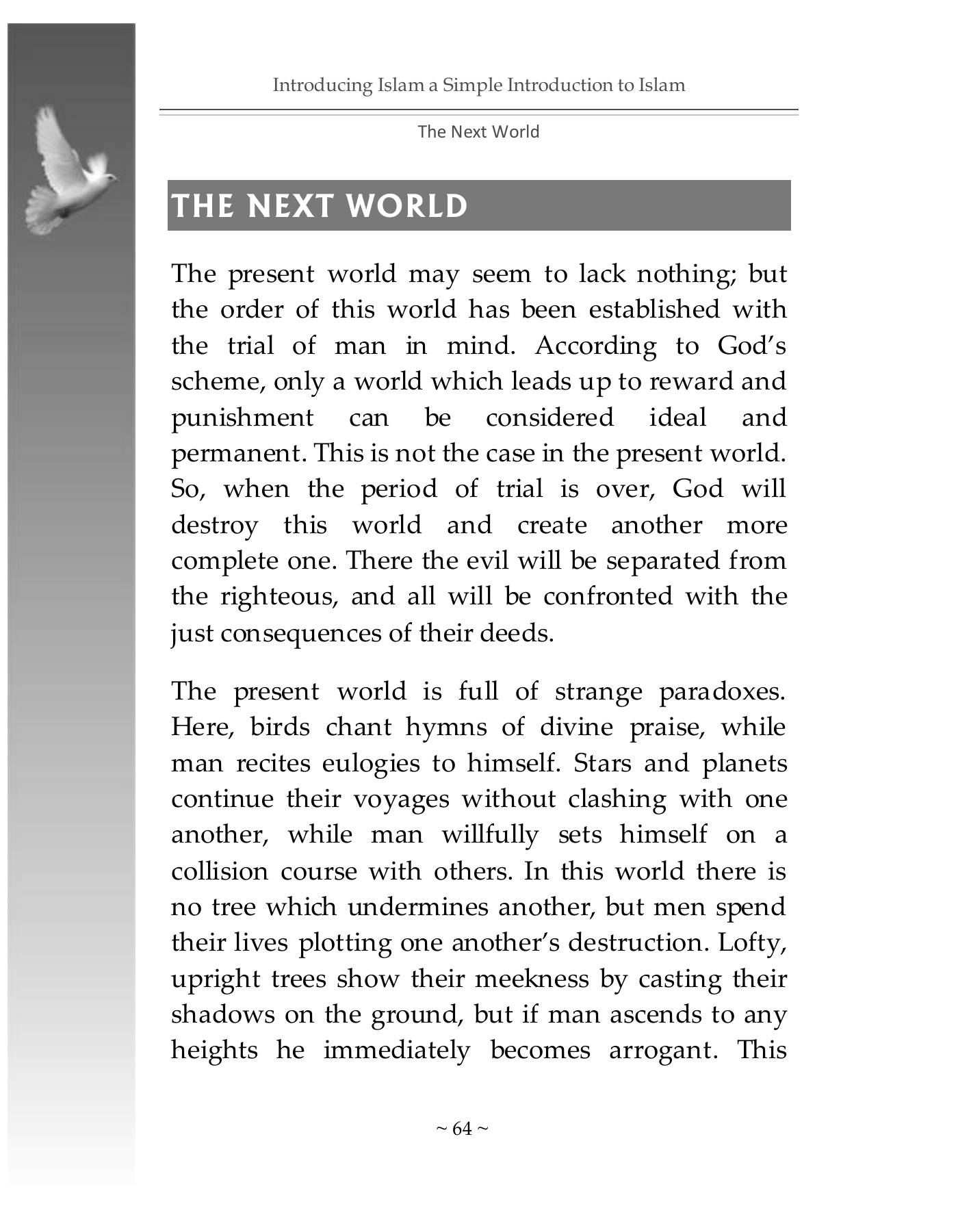 The printed page