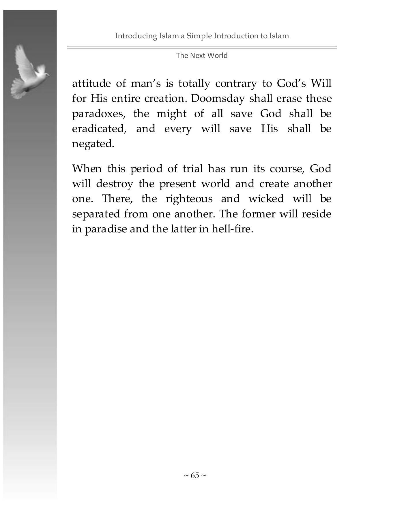 The printed page