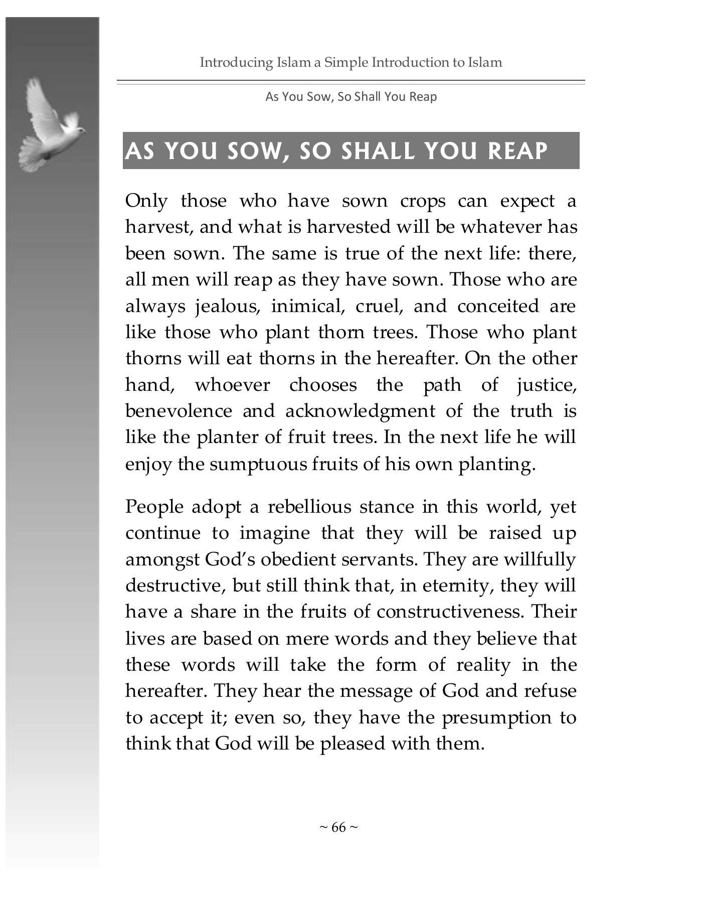 The printed page