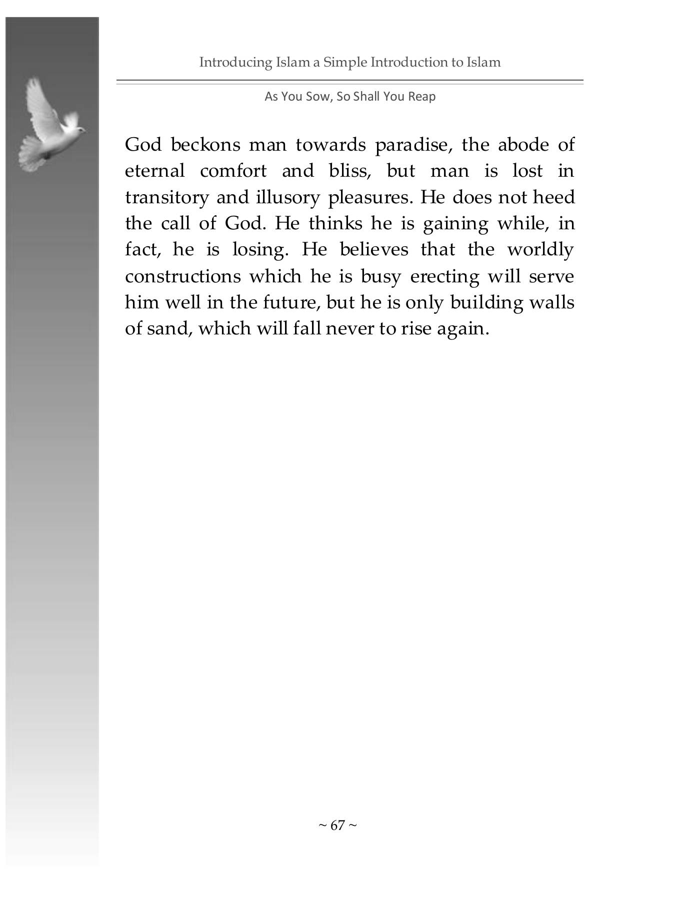 The printed page