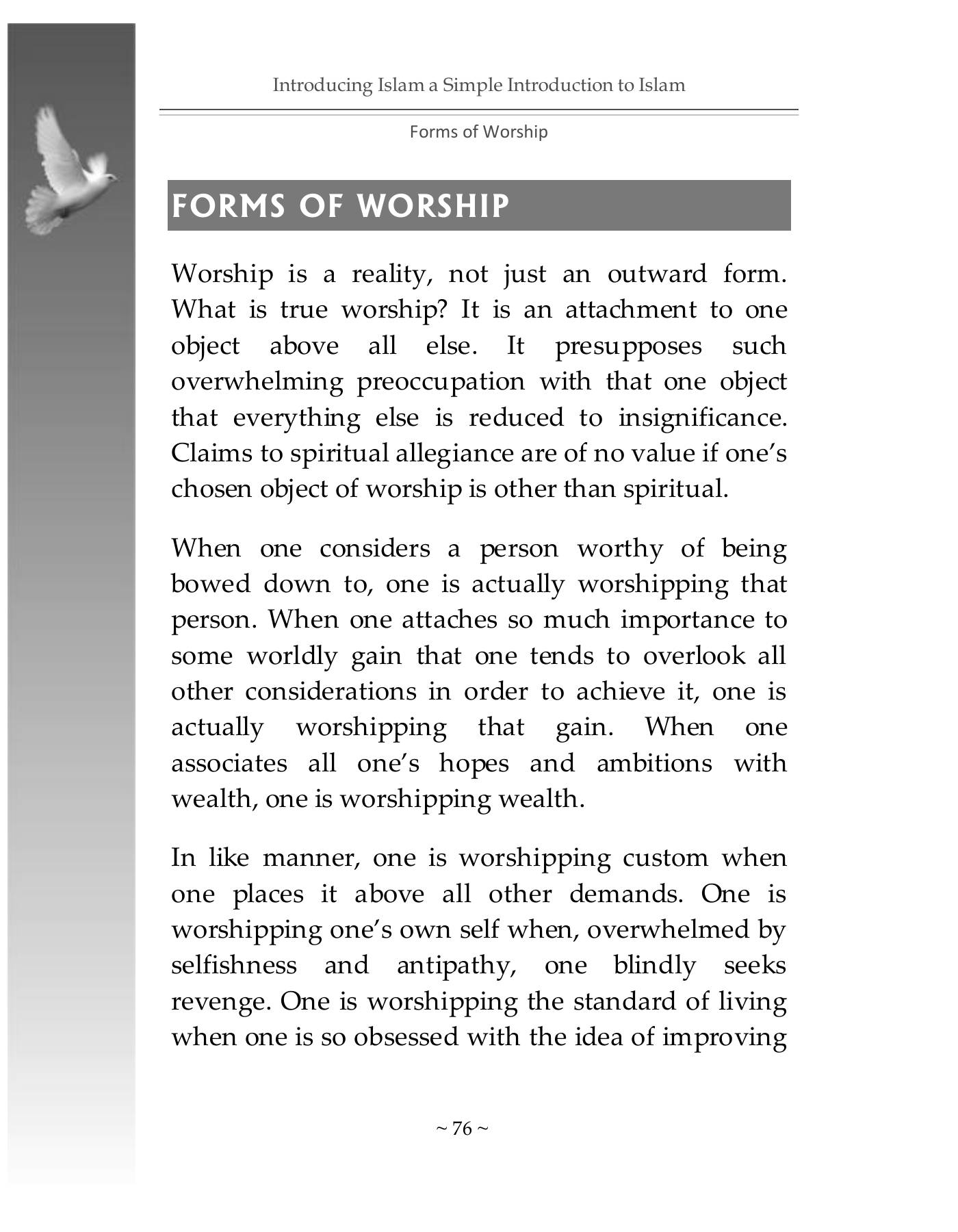 The printed page