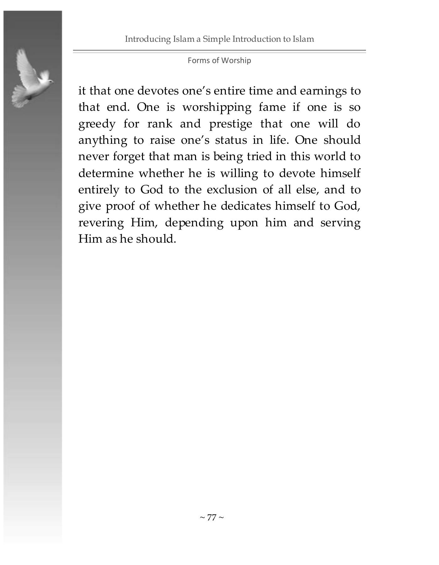 The printed page