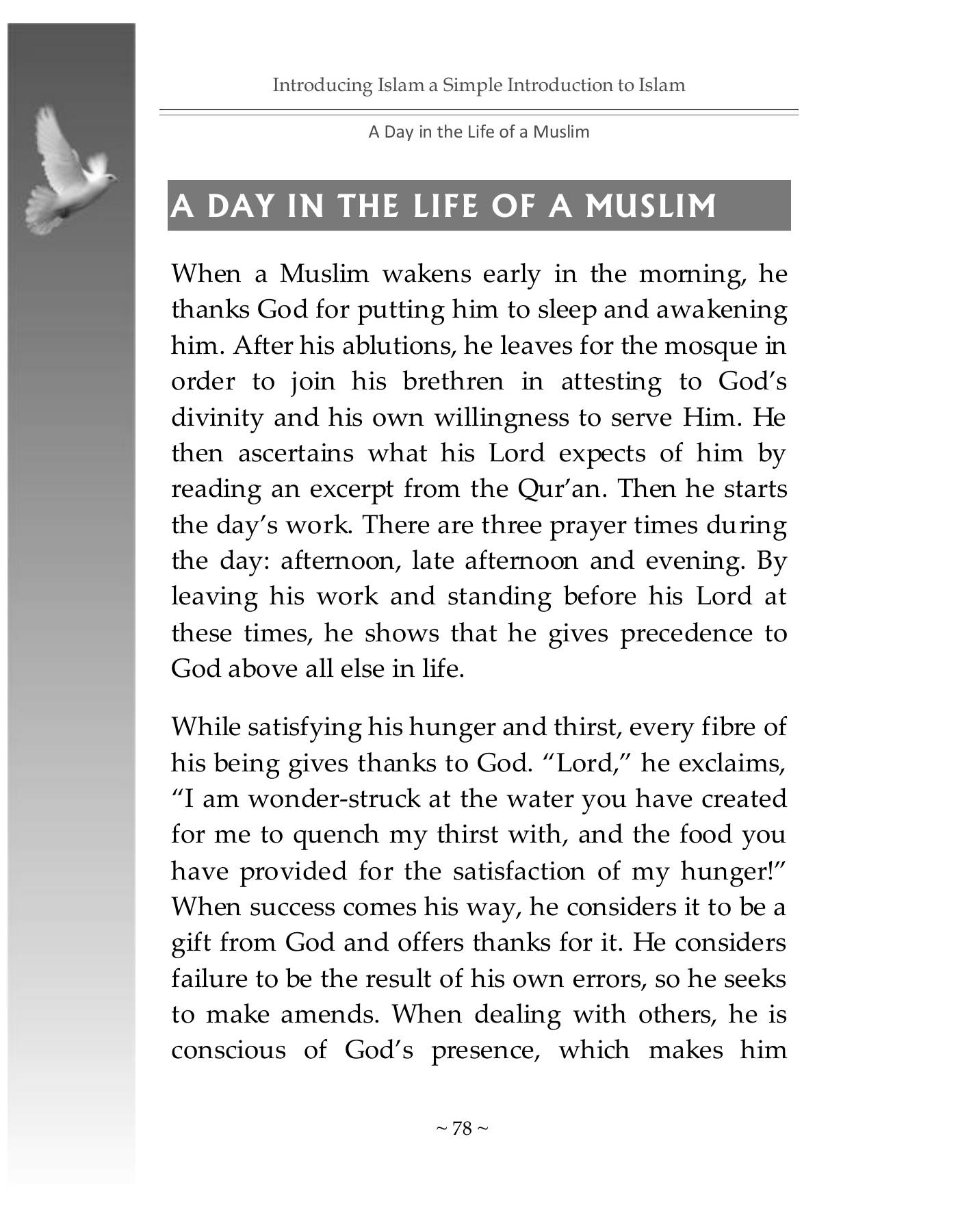 The printed page