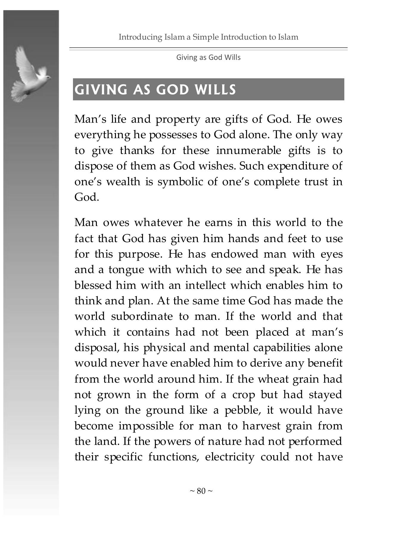 The printed page