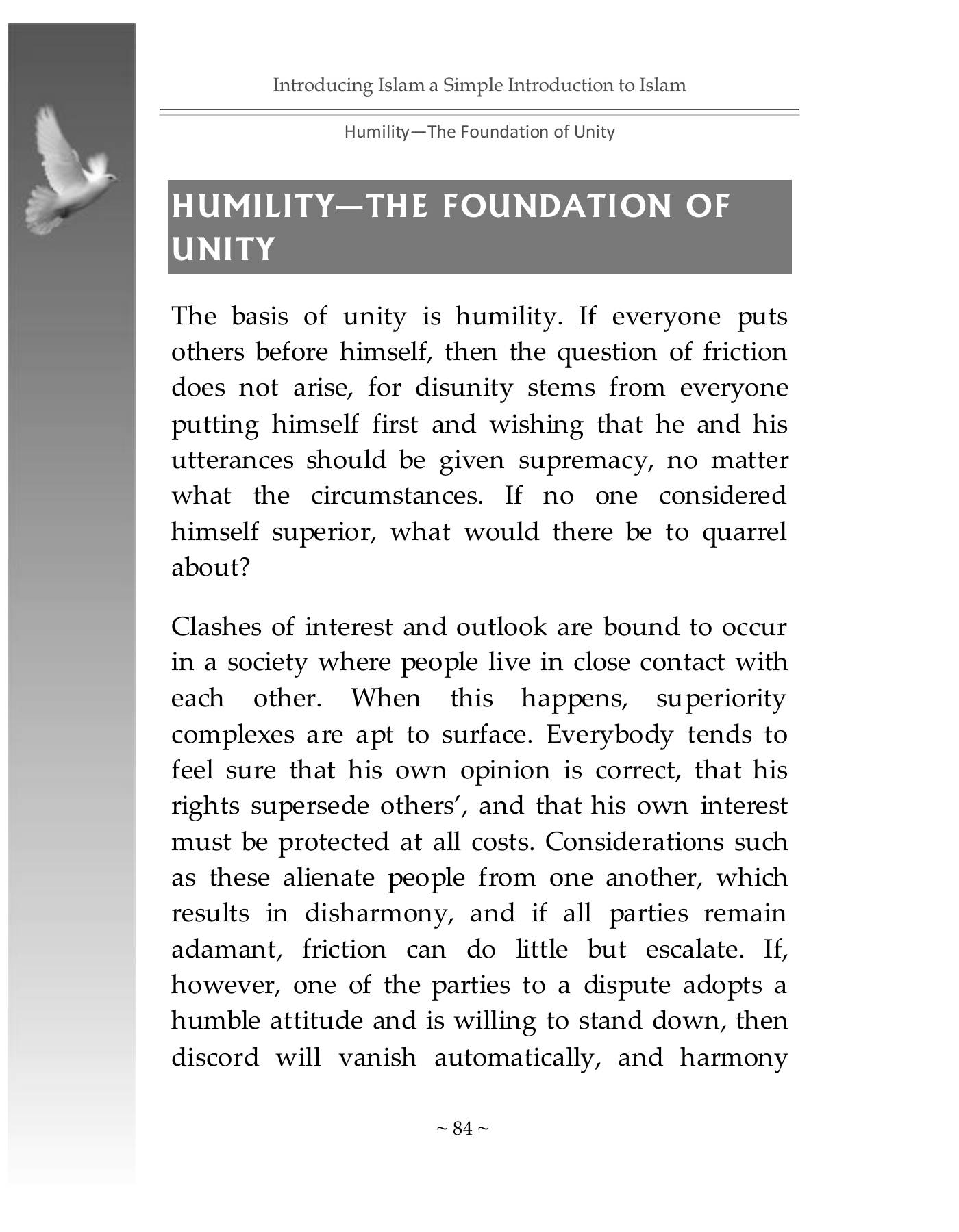 The printed page