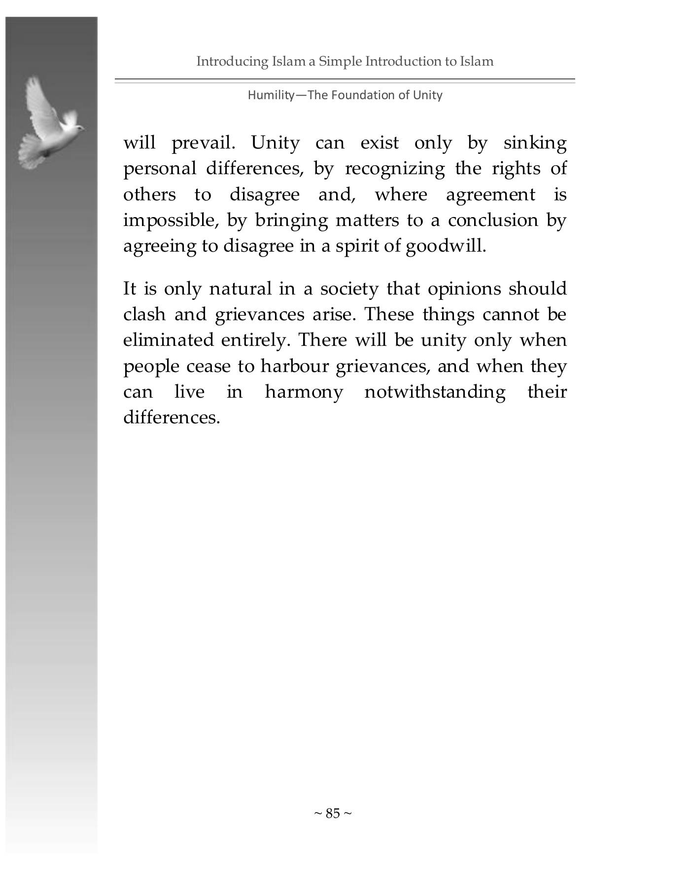 The printed page