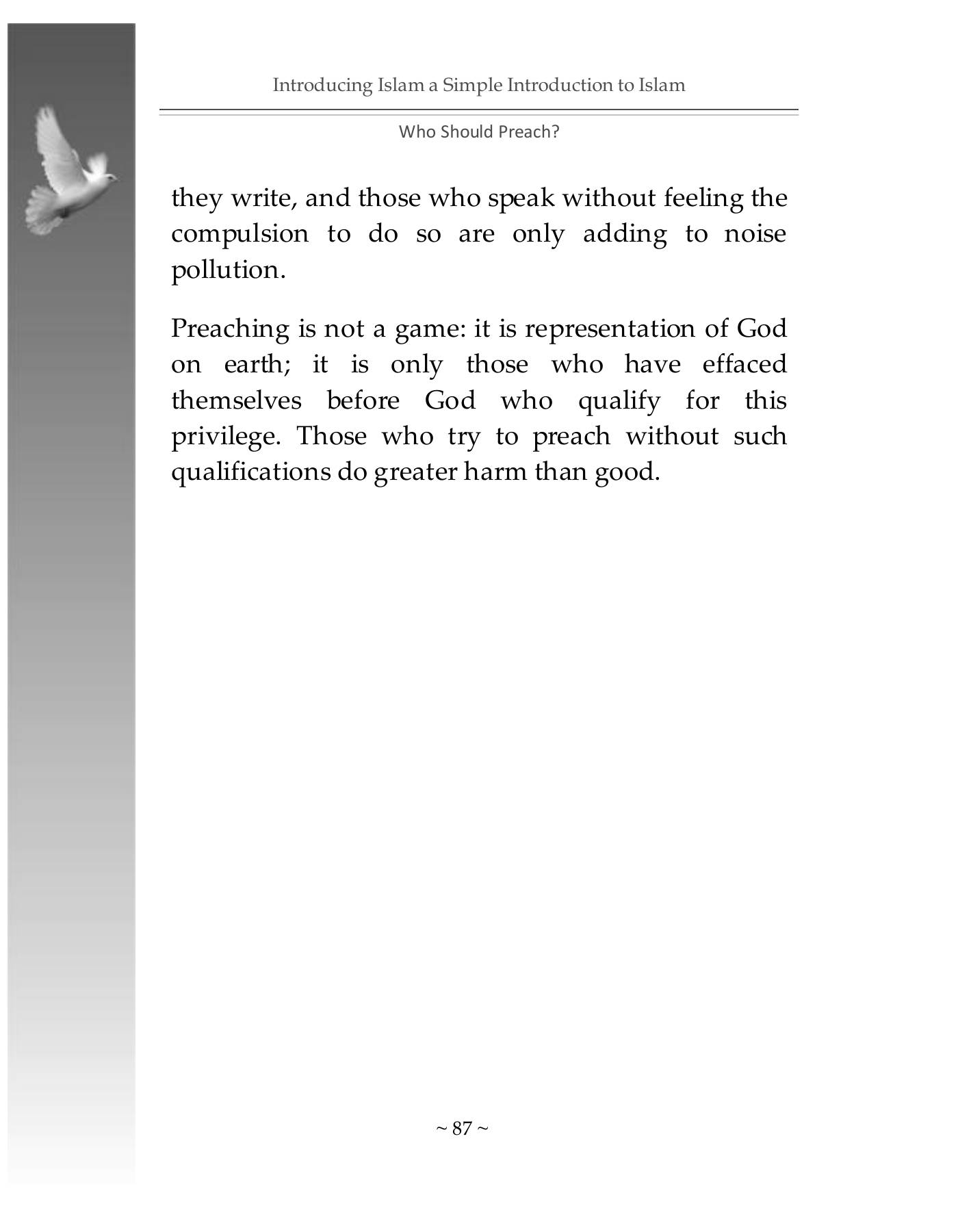 The printed page