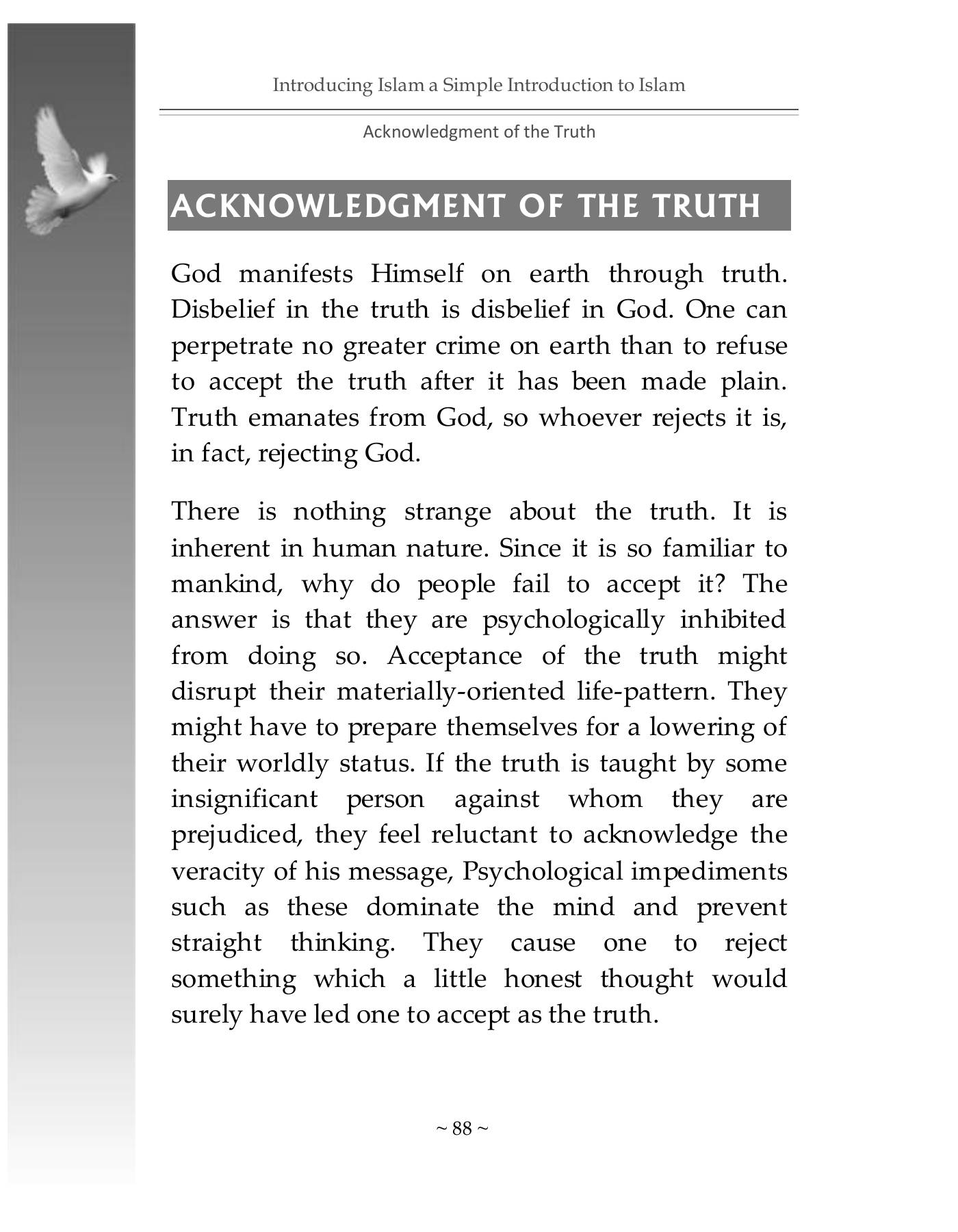 The printed page
