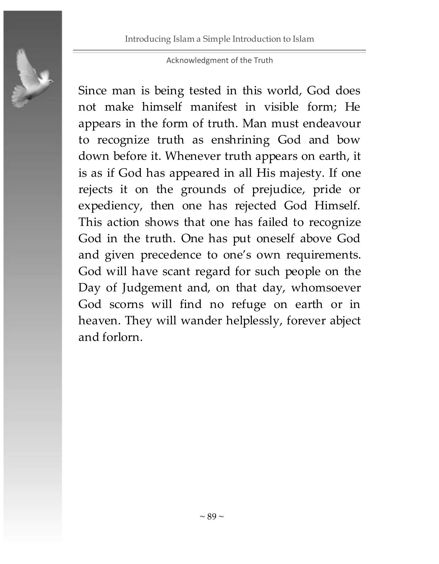 The printed page