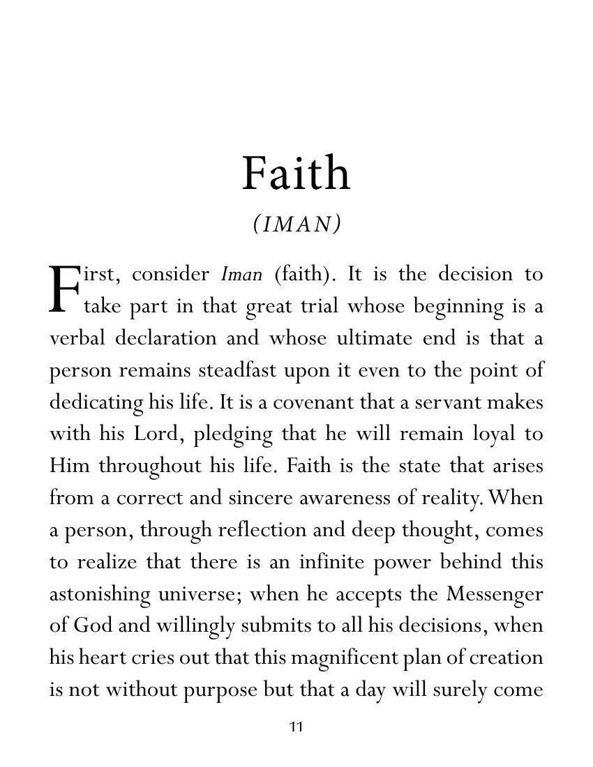 The printed page