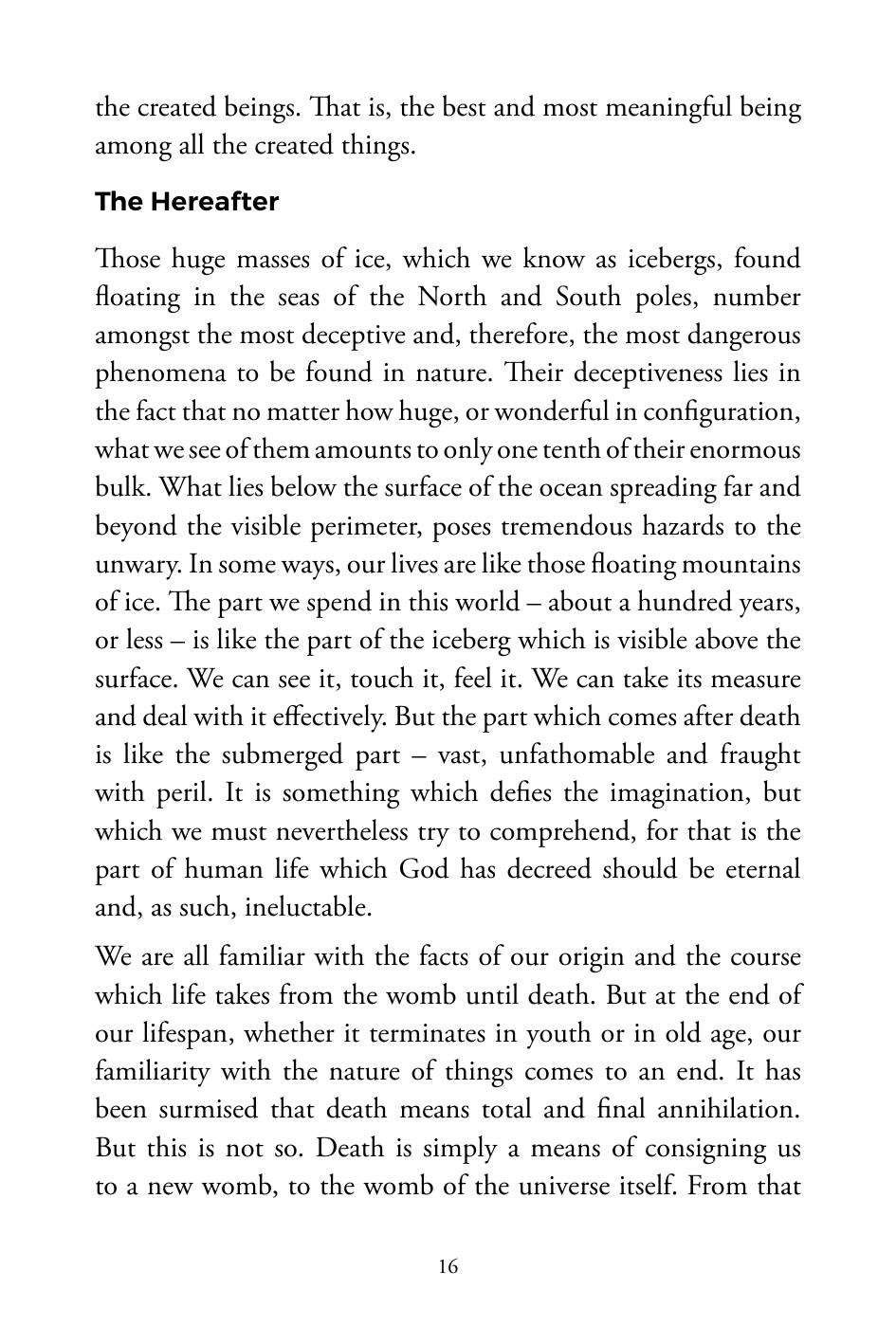The printed page