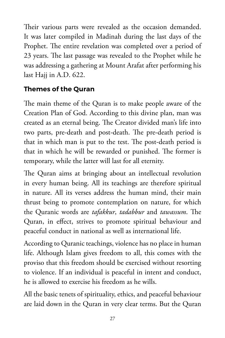 The printed page