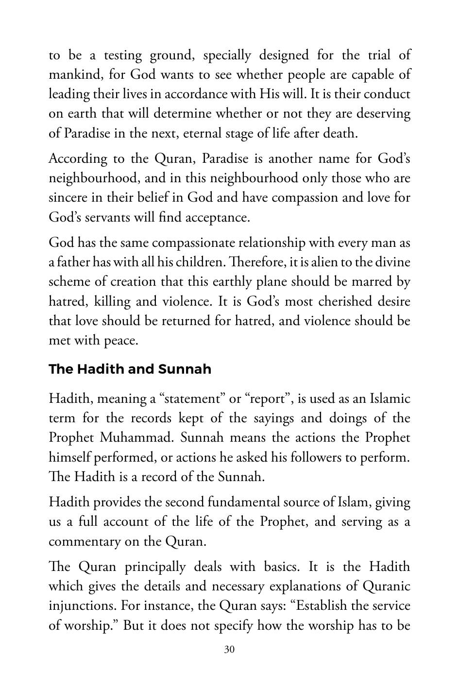 The printed page