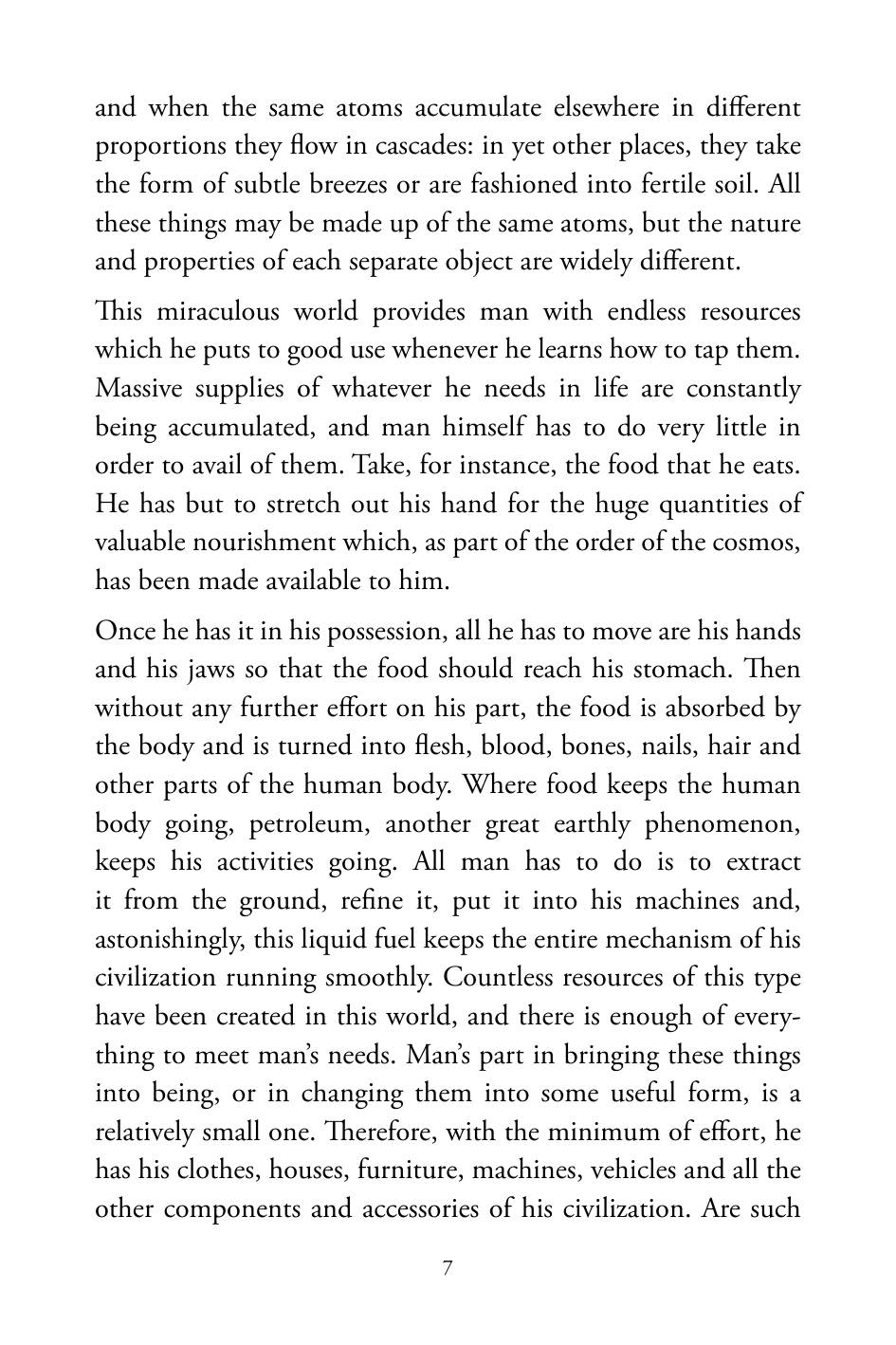 The printed page
