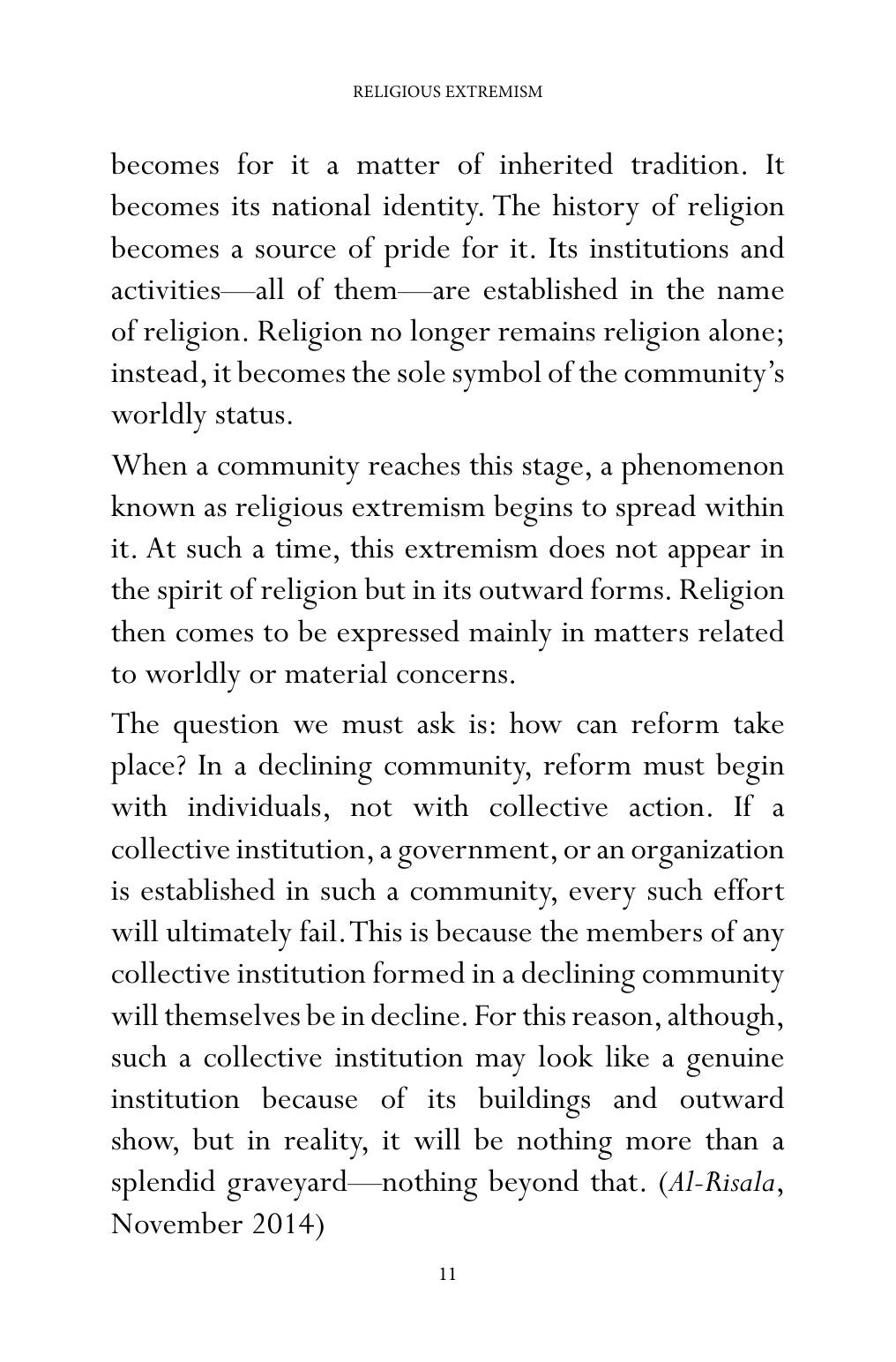 The printed page