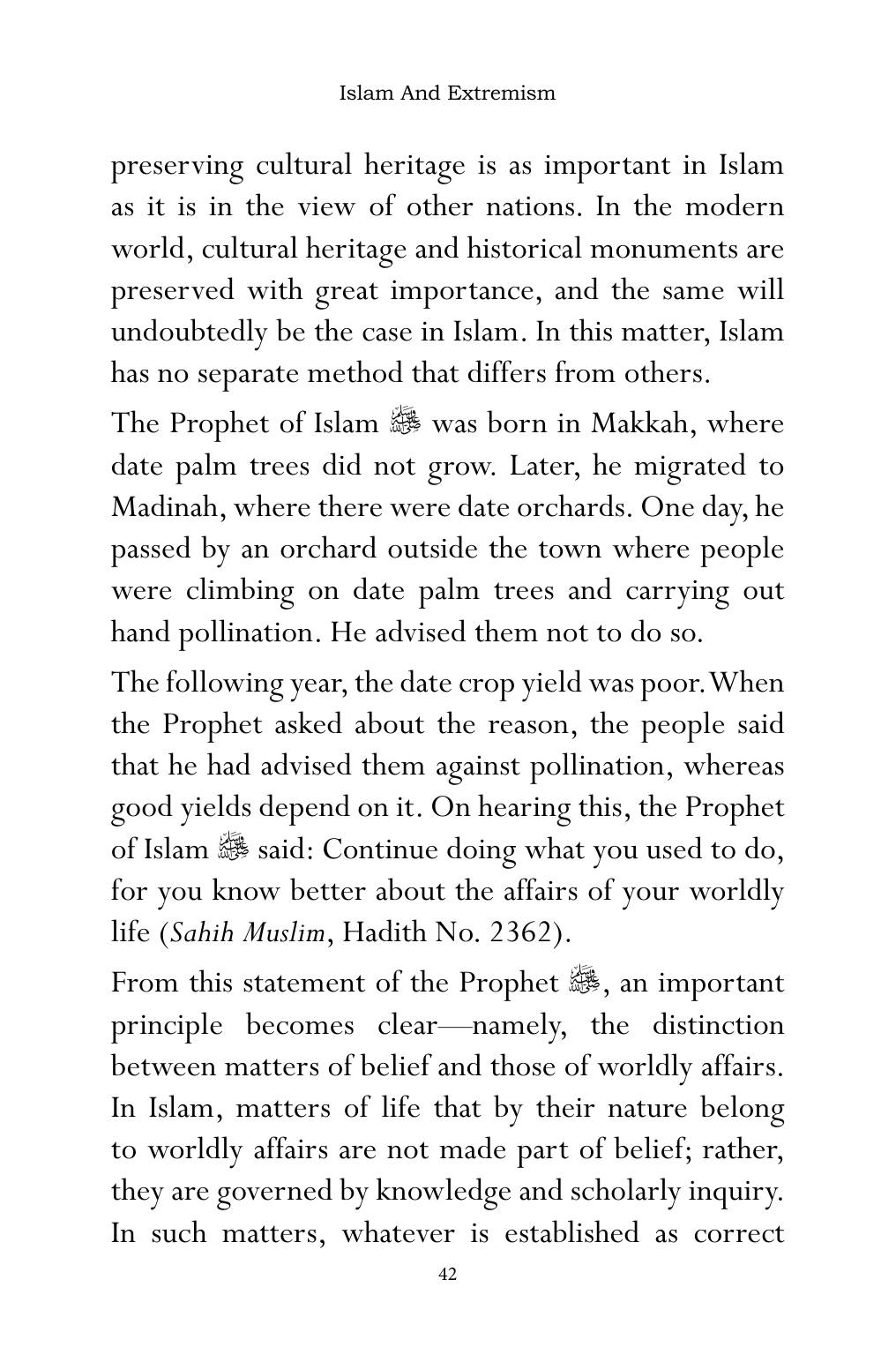The printed page