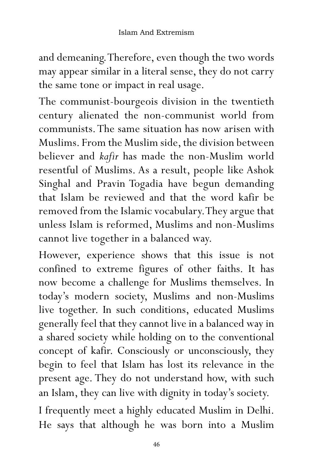 The printed page