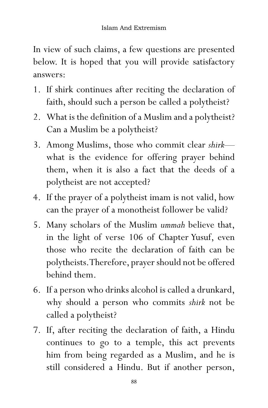 The printed page