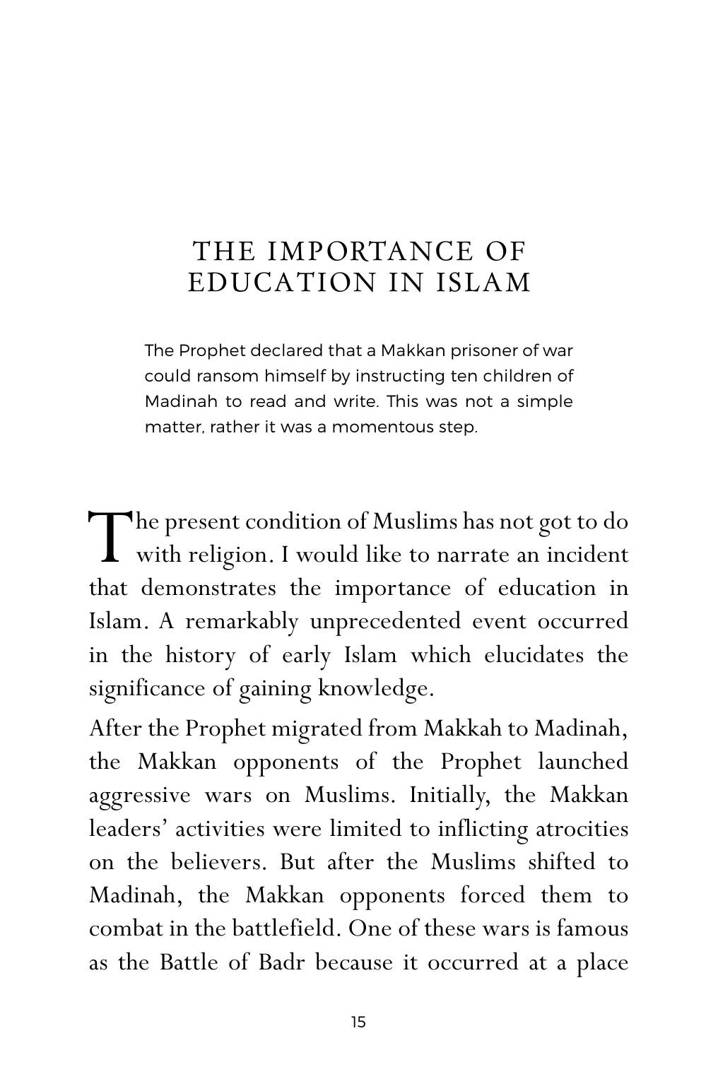 The printed page