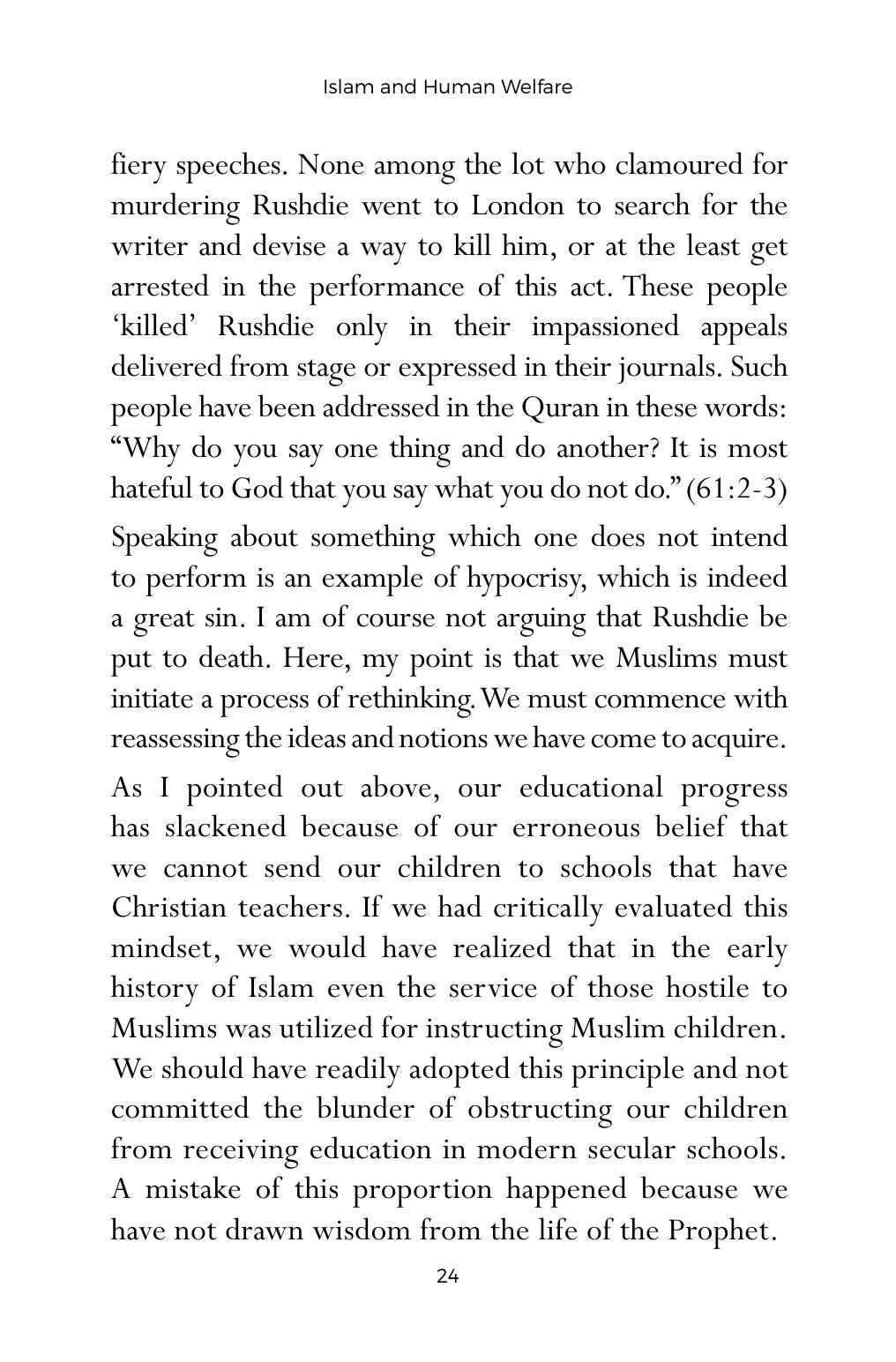 The printed page