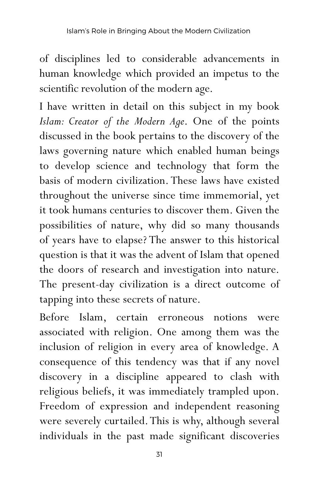 The printed page