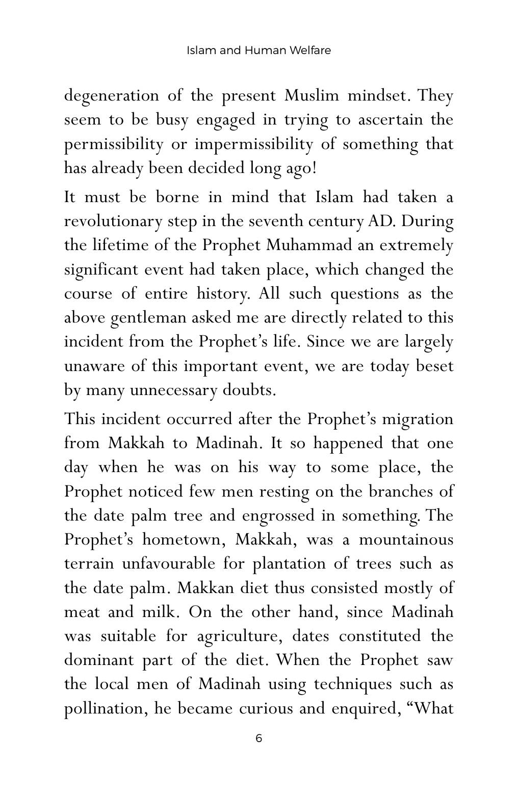 The printed page
