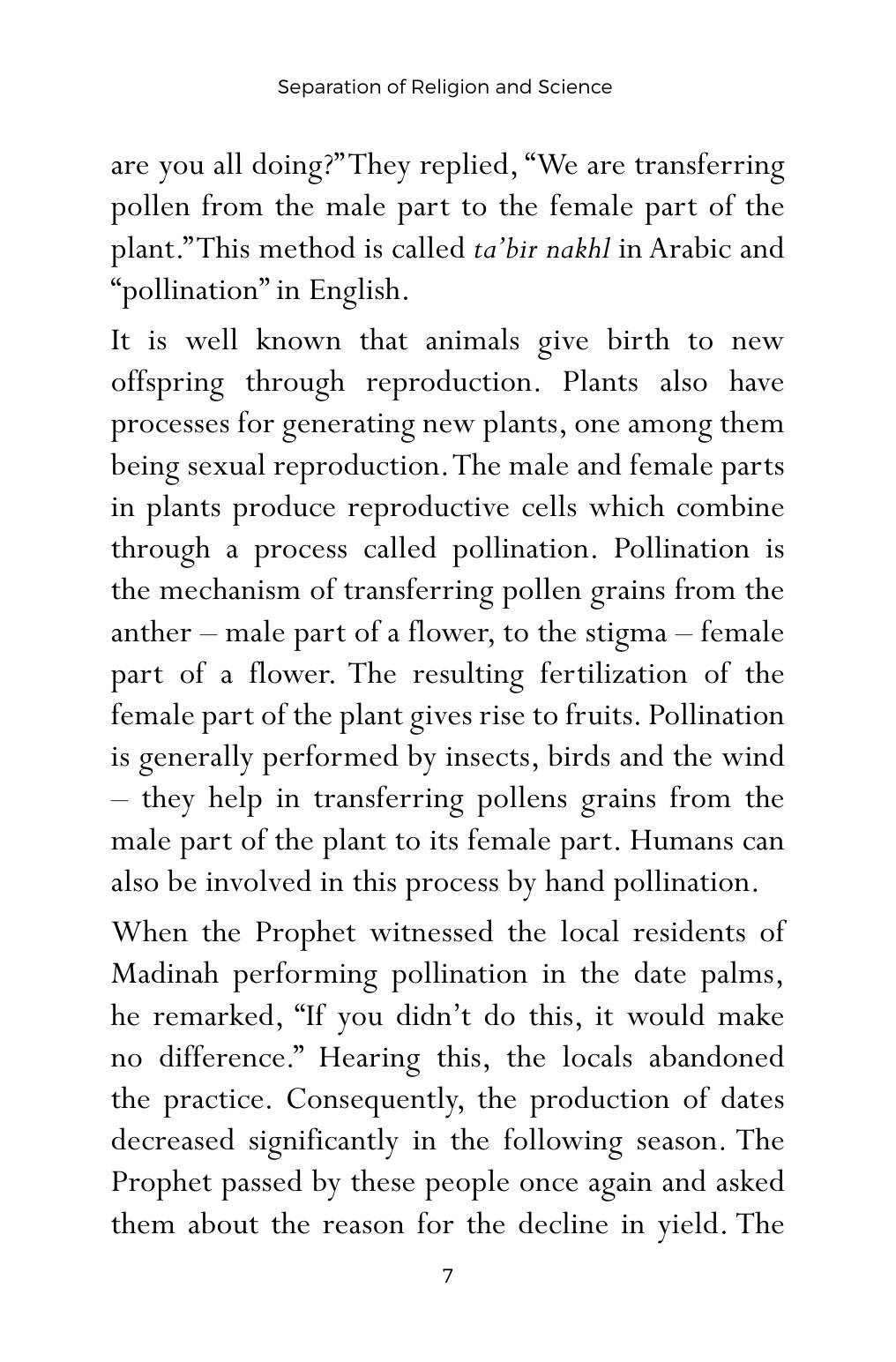The printed page