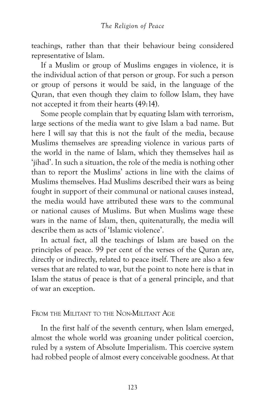The printed page