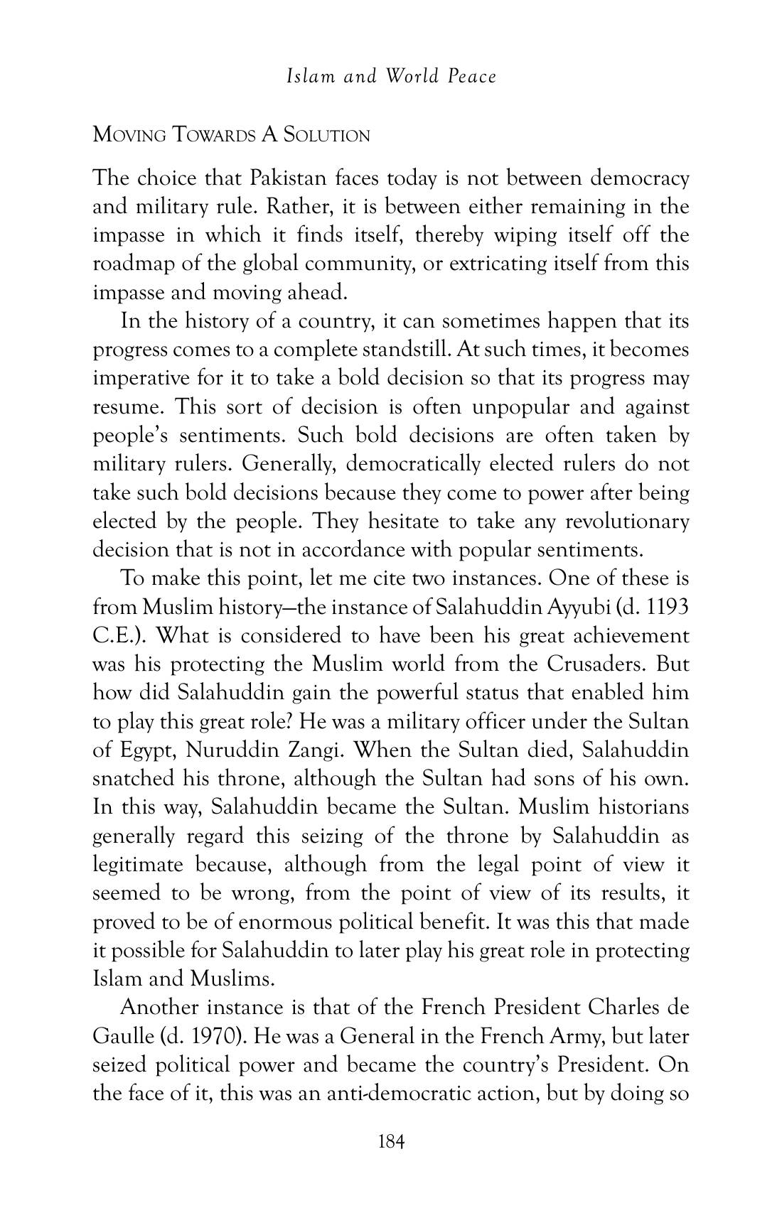 The printed page