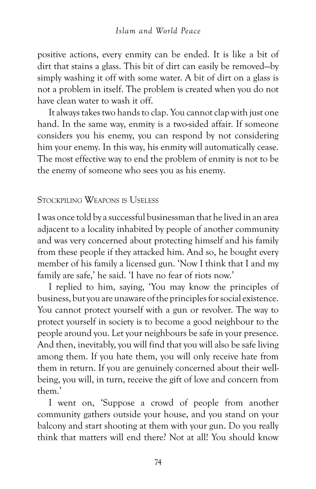 The printed page