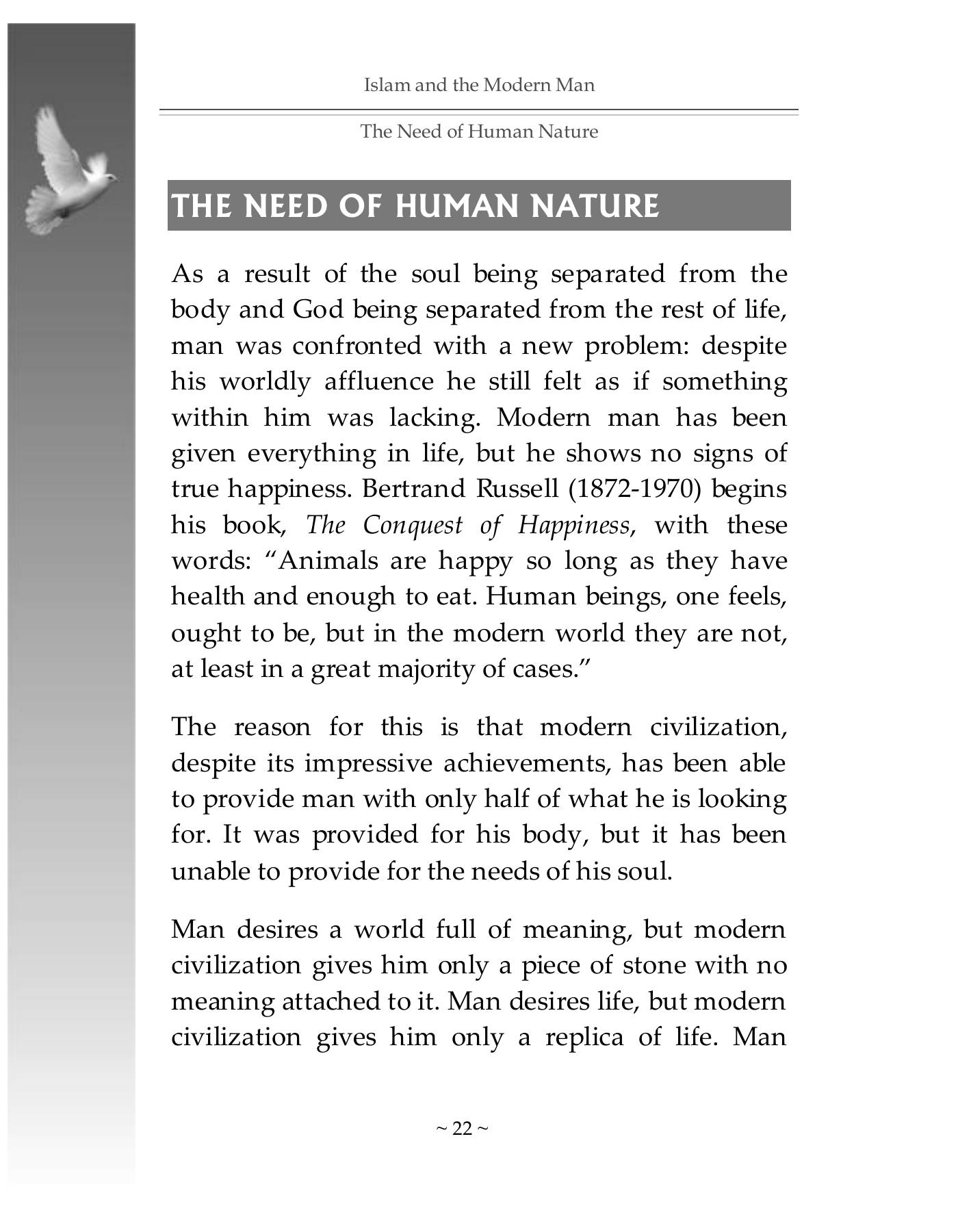 The printed page