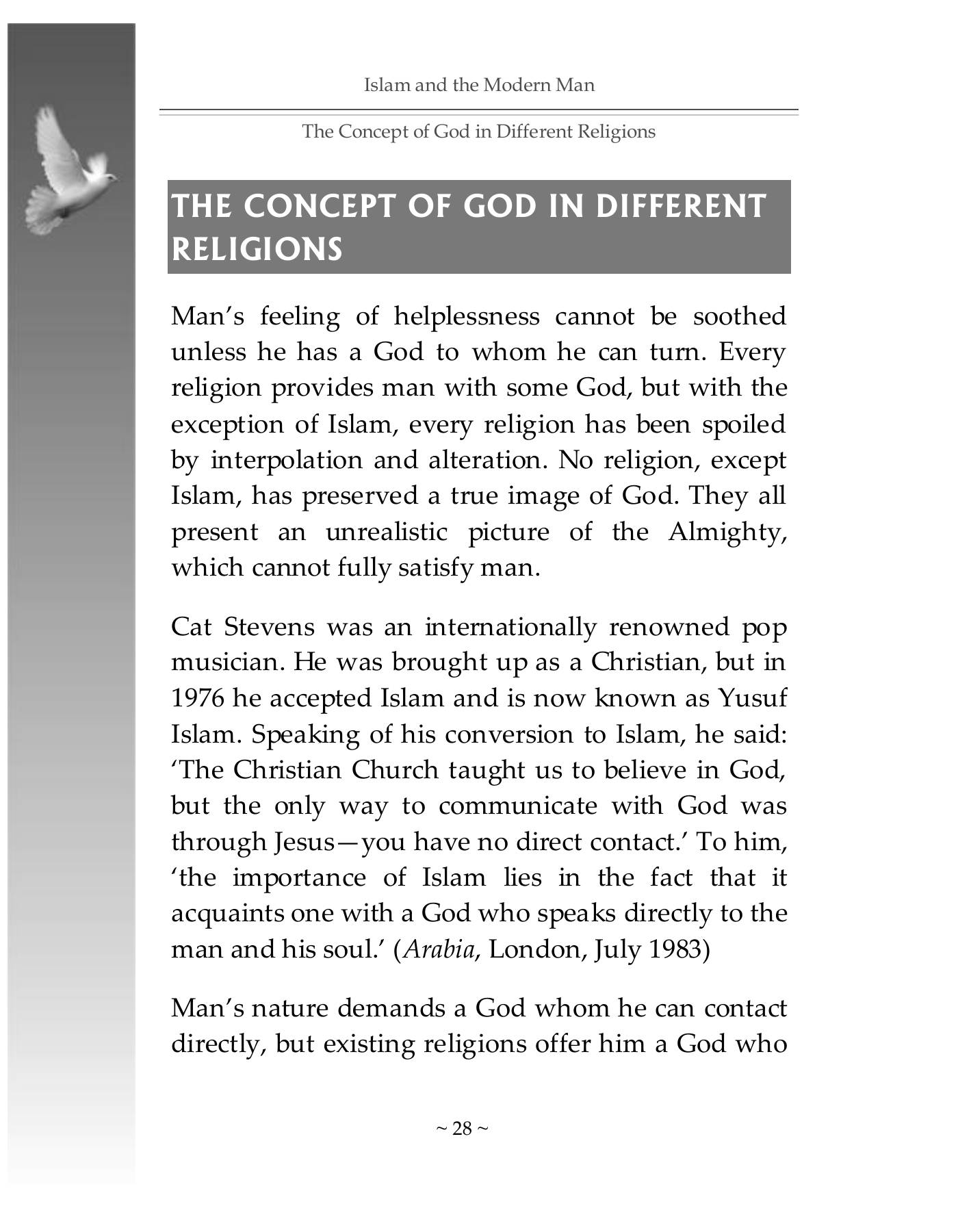 The printed page