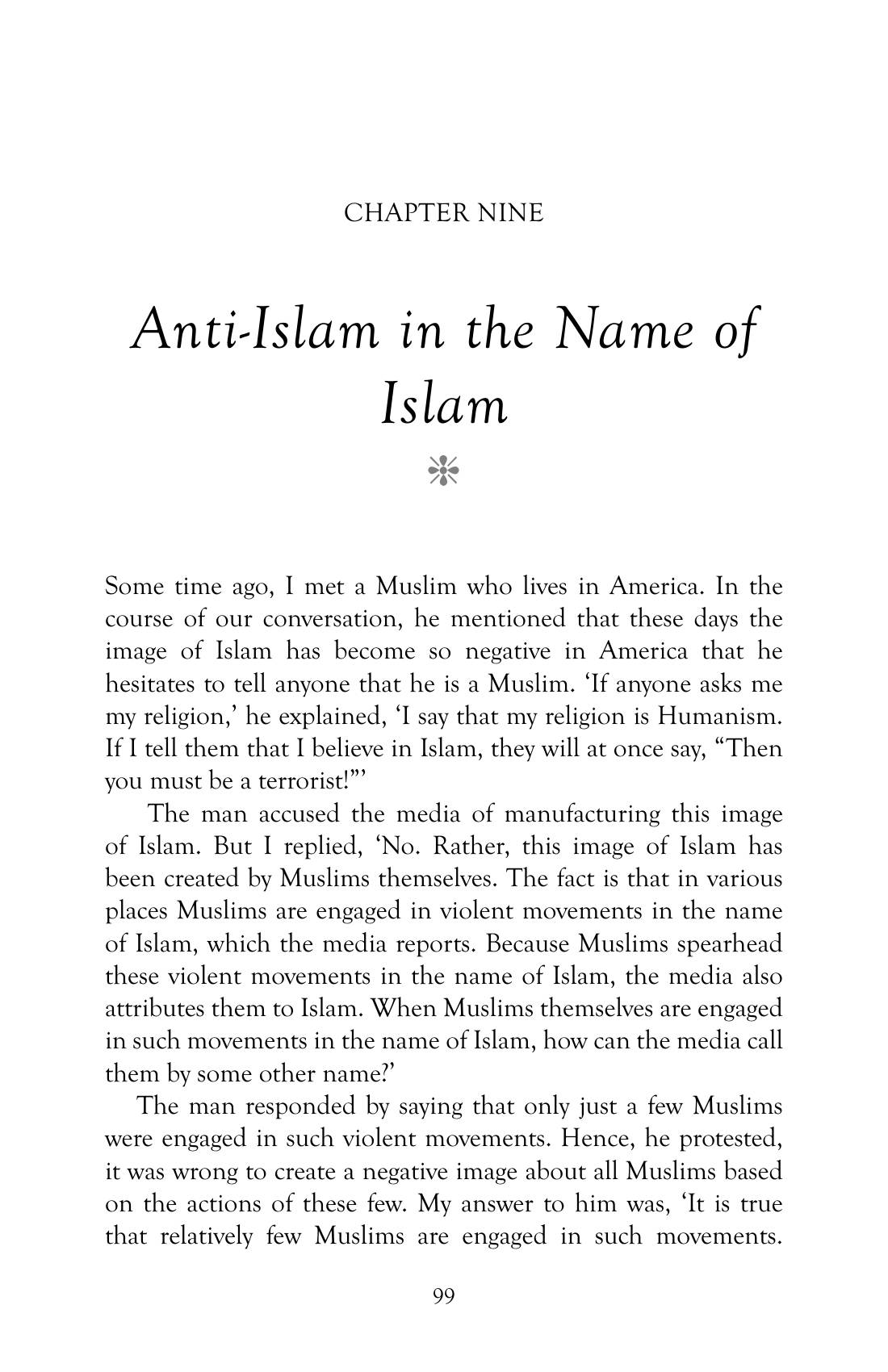 The printed page