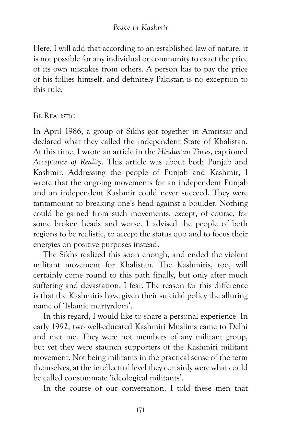 The printed page
